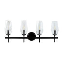 Modern European furniture - Faceted Clear Glass Wall Lamp - www.oroatrade.com