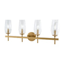 Modern European furniture - Faceted Clear Glass Wall Lamp - www.oroatrade.com