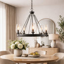 Modern European furniture - Faceted Clear Glass Chandelier - www.oroatrade.com