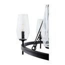 Modern European furniture - Faceted Clear Glass Chandelier - www.oroatrade.com