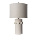 Hospitality furniture - Cream Ceramic Linen Table Lamp - www.oroatrade.com
