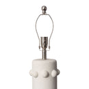 Hospitality furniture - Cream Ceramic Linen Table Lamp - www.oroatrade.com