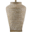 Hospitality furniture - Embossed Pattern Ceramic Table Lamp - www.oroatrade.com
