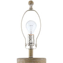 Hospitality furniture - Embossed Pattern Ceramic Table Lamp - www.oroatrade.com