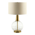 Modern European furniture - Clear Glass Base Table Lamp S - www.oroatrade.com
