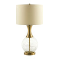 Modern European furniture - Clear Glass Base Table Lamp L - www.oroatrade.com