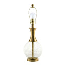 Modern European furniture - Clear Glass Base Table Lamp L - www.oroatrade.com