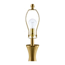 Modern European furniture - Clear Glass Base Table Lamp L - www.oroatrade.com