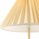 Modern European furniture - Pleated Fabric Accent Table Lamp - www.oroatrade.com
