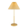 Modern European furniture - Pleated Fabric Accent Table Lamp - www.oroatrade.com