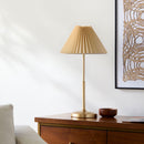 Modern European furniture - Pleated Fabric Accent Table Lamp - www.oroatrade.com