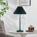 Modern European furniture - Pleated Fabric Accent Table Lamp - www.oroatrade.com