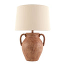 Contract furniture - Red Ceramic Accent Table Lamp - www.oroatrade.com