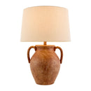 Contract furniture - Red Ceramic Accent Table Lamp - www.oroatrade.com