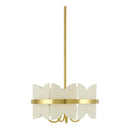 Contract furniture - White Stone 4-Light Pendant Lamp - www.oroatrade.com