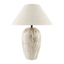 Contract furniture - Glazed Brown Ceramic Table Lamp - www.oroatrade.com