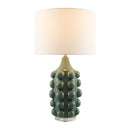 Modern European furniture - Embellished Green Ceramic Table Lamp - www.oroatrade.com
