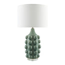 Modern European furniture - Embellished Green Ceramic Table Lamp - www.oroatrade.com