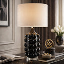 Modern European furniture - Embellished Green Ceramic Table Lamp - www.oroatrade.com