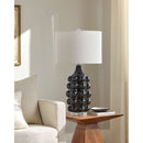 Modern European furniture - Embellished Green Ceramic Table Lamp - www.oroatrade.com