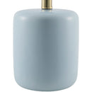 Modern European furniture - Scalloped Edge Seagrass Table Lamp - www.oroatrade.com