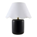 Hospitality furniture - Scalloped Seagrass Ceramic Table Lamp - www.oroatrade.com