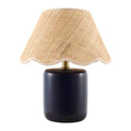 Scalloped Edge Seagrass Table Lamp | Kuda Home Marivela | oroatrade.com