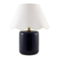 Hospitality furniture - Scalloped Seagrass Ceramic Table Lamp - www.oroatrade.com