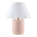 Hospitality furniture - Scalloped Seagrass Ceramic Table Lamp - www.oroatrade.com
