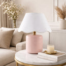 Hospitality furniture - Scalloped Seagrass Ceramic Table Lamp - www.oroatrade.com