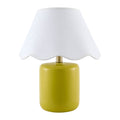 Hospitality furniture - Scalloped Seagrass Ceramic Table Lamp - www.oroatrade.com