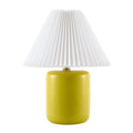 Contract furniture - Ceramic Pleated Linen Table Lamp - www.oroatrade.com