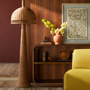 Modern European furniture - Rattan Dome Accent Floor Lamp - www.oroatrade.com