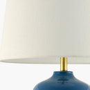 Contract furniture - Blue Ceramic Accent Table Lamp - www.oroatrade.com