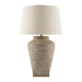 Modern European furniture -  Carved Ceramic Accent Table Lamp - www.oroatrade.com
