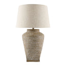 Modern European furniture -  Carved Ceramic Accent Table Lamp - www.oroatrade.com
