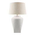 Modern European furniture -  Carved Ceramic Accent Table Lamp - www.oroatrade.com