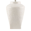 Modern European furniture -  Carved Ceramic Accent Table Lamp - www.oroatrade.com