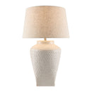 Modern European furniture -  Carved Ceramic Accent Table Lamp - www.oroatrade.com
