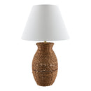 Modern European furniture - Painted Rattan Accent Table Lamp - www.oroatrade.com