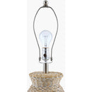 Modern European furniture - Painted Rattan Accent Table Lamp - www.oroatrade.com