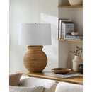 Modern European furniture - Natural Rattan Base Table Lamp - www.oroatrade.com