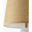 Hospitality furniture - Brown Rattan Shade Table Lamp - www.oroatrade.com