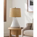 Hospitality furniture - Brown Rattan Shade Table Lamp - www.oroatrade.com