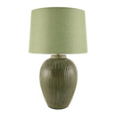 Hospitality furniture - Hand-painted Green Ceramic Table Lamp - www.oroatrade.com