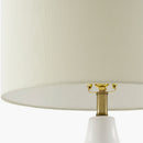 Contract furniture - White Ceramic Table Lamp - www.oroatrade.com