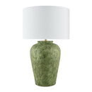 Hospitality furniture - Green Ceramic Table Lamp - www.oroatrade.com
