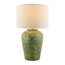 Hospitality furniture - Green Ceramic Table Lamp - www.oroatrade.com
