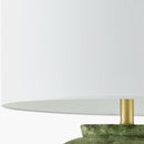Hospitality furniture - Green Ceramic Table Lamp - www.oroatrade.com