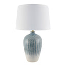 Modern European furniture - Two-Toned  Blue Ceramic Table Lamp - www.oroatrade.com